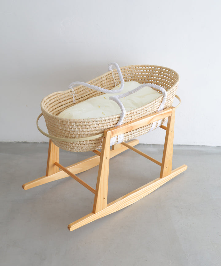 Moses basket + Baby Lounger Pillow (Jersey knit)