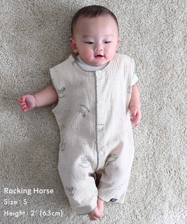 嬰幼兒防踢被 2層棉紗