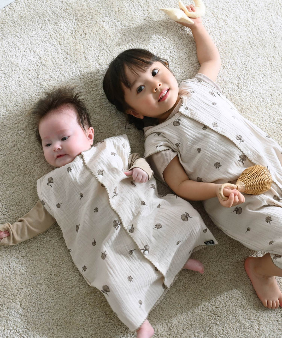 嬰幼兒防踢被 2層棉紗