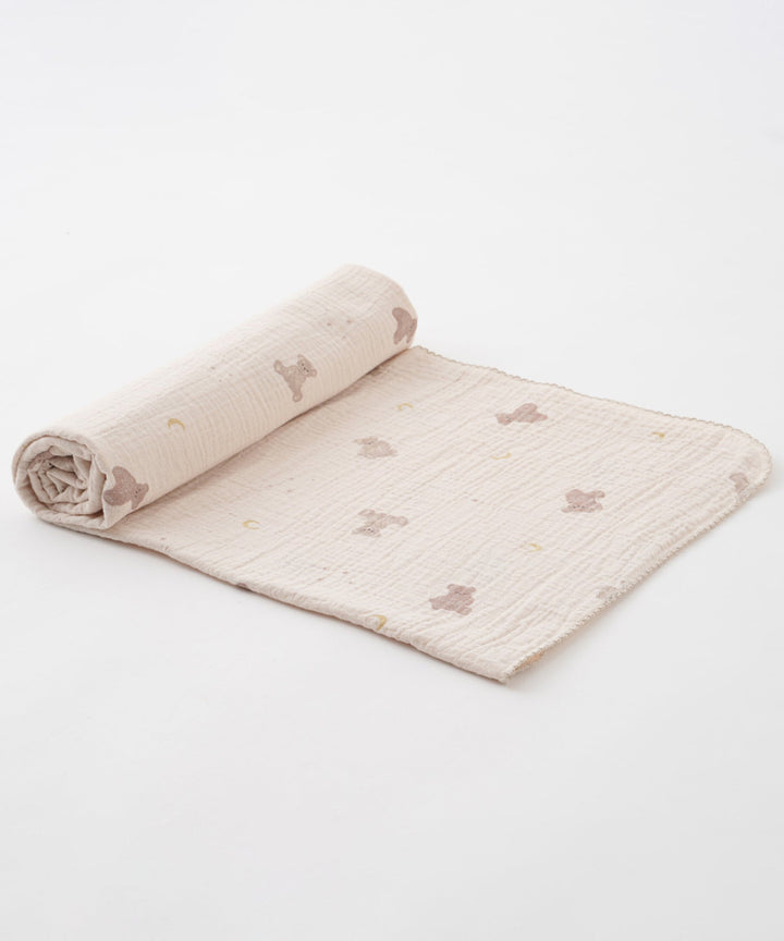 Swaddle blanket 39.4″ x 39.4″ (Double gauze)