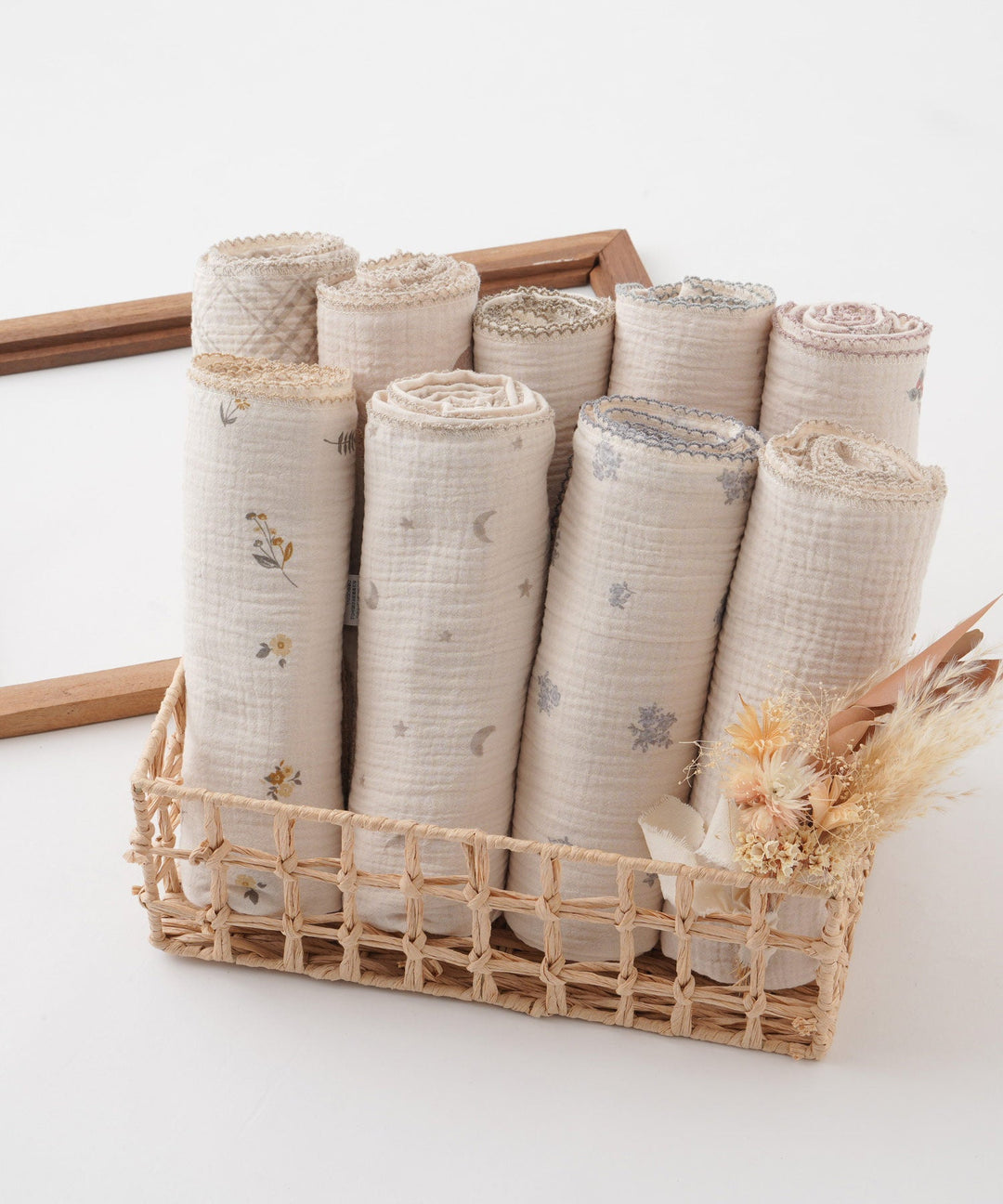 Swaddle blanket 39.4″ x 39.4″ (Double gauze)