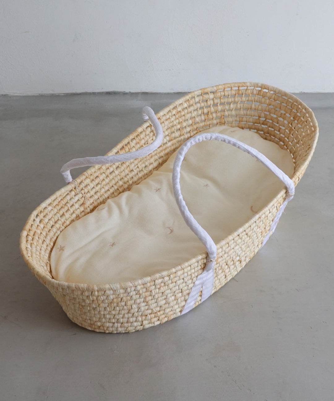 Moses basket + Baby Lounger Pillow (Pile fabric)