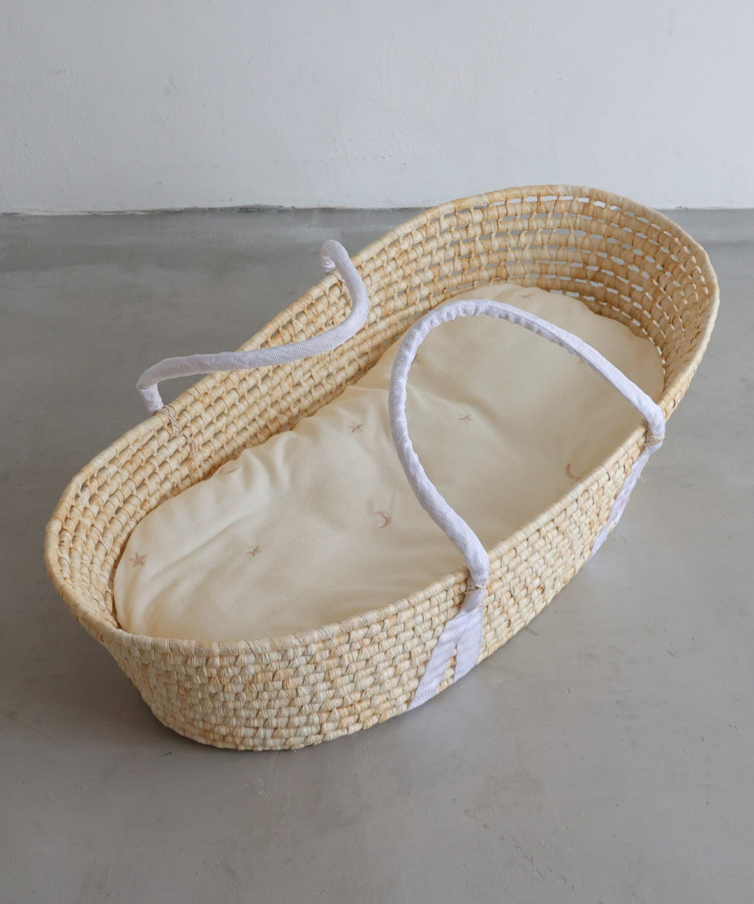 Moses basket + Baby lounger pillow (Pile fabric)