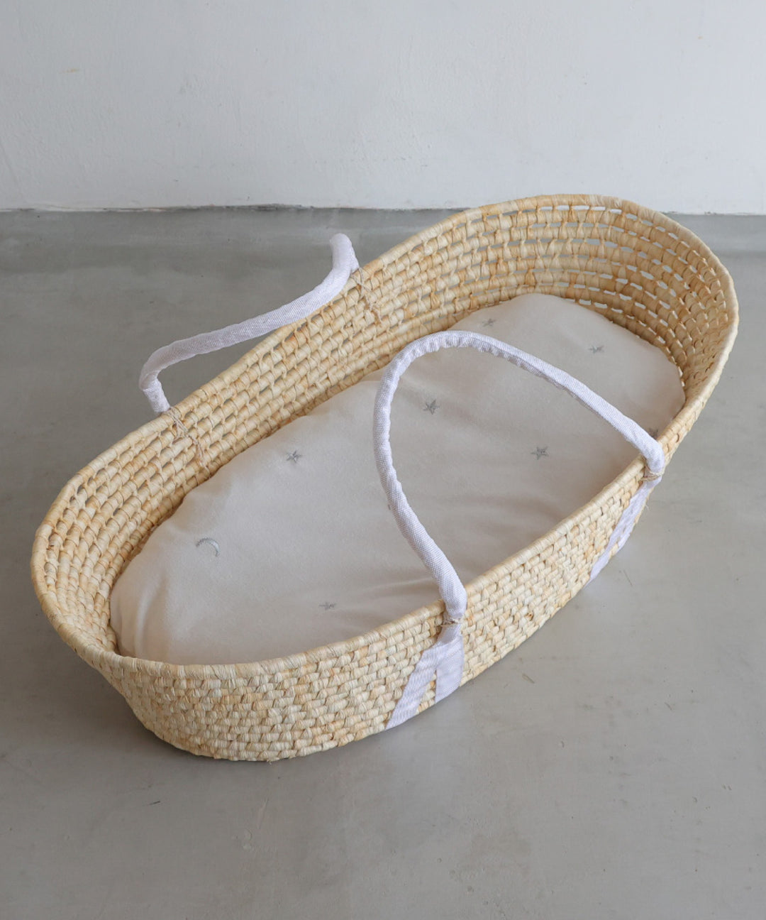 Moses basket + Baby Lounger Pillow (Pile fabric)