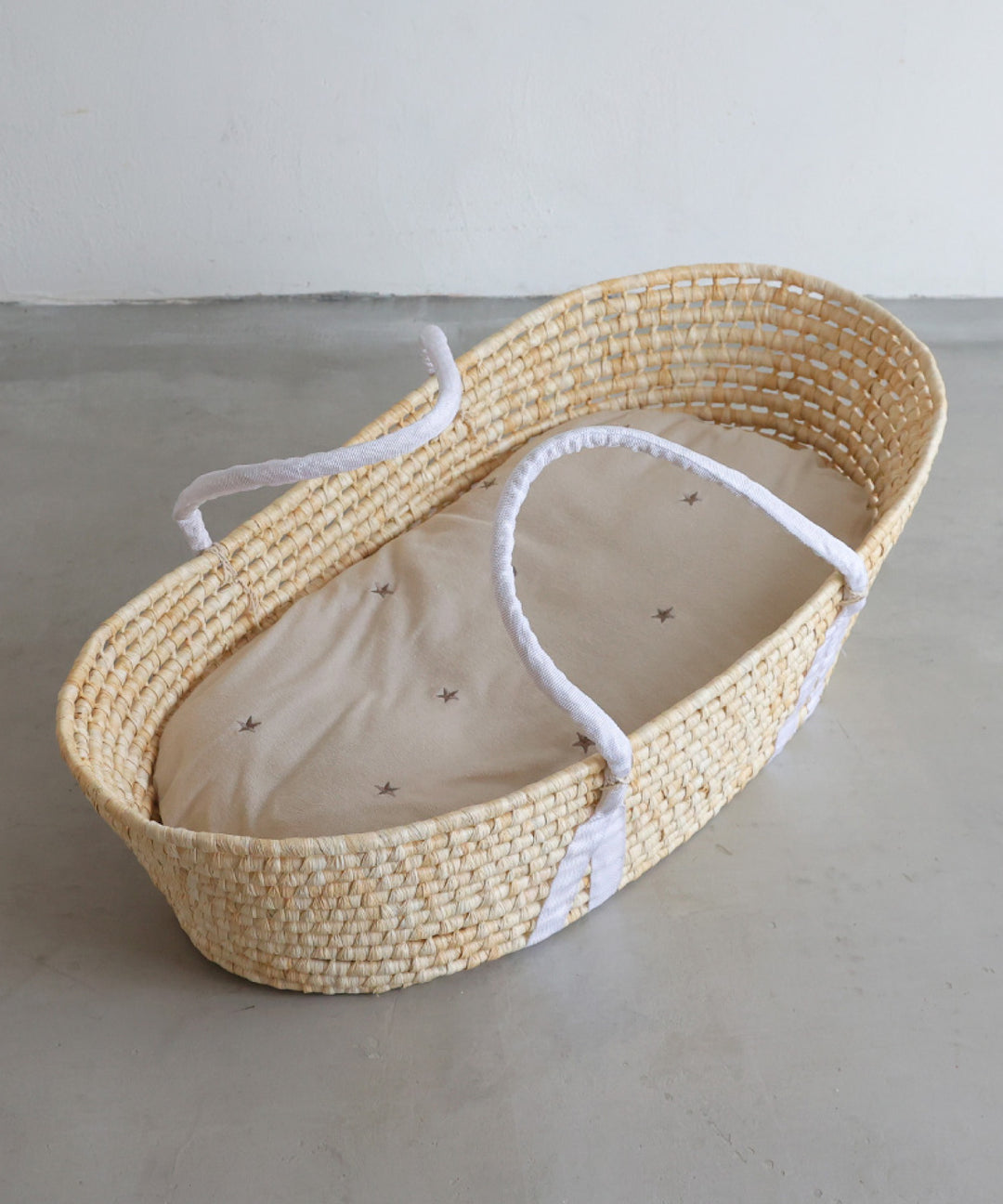 Moses basket + Baby Lounger Pillow (Pile fabric)