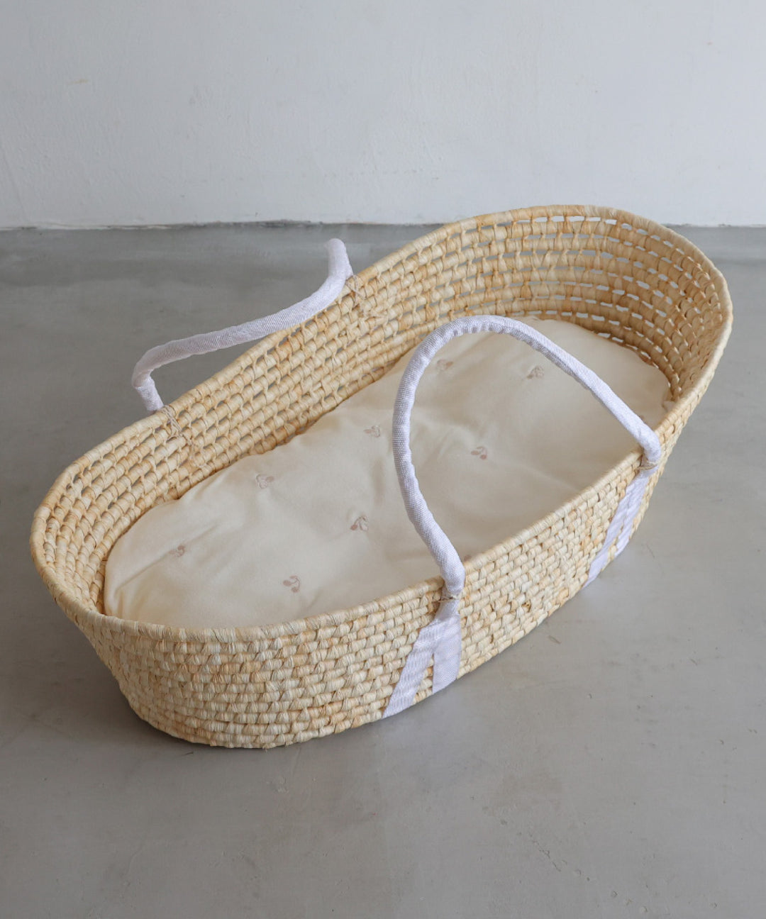 Moses basket + Baby Lounger Pillow (Pile fabric)