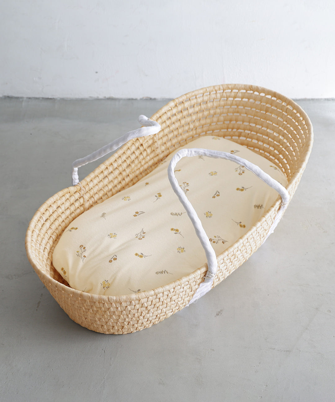 Moses basket + Baby Lounger Pillow (Pile fabric)