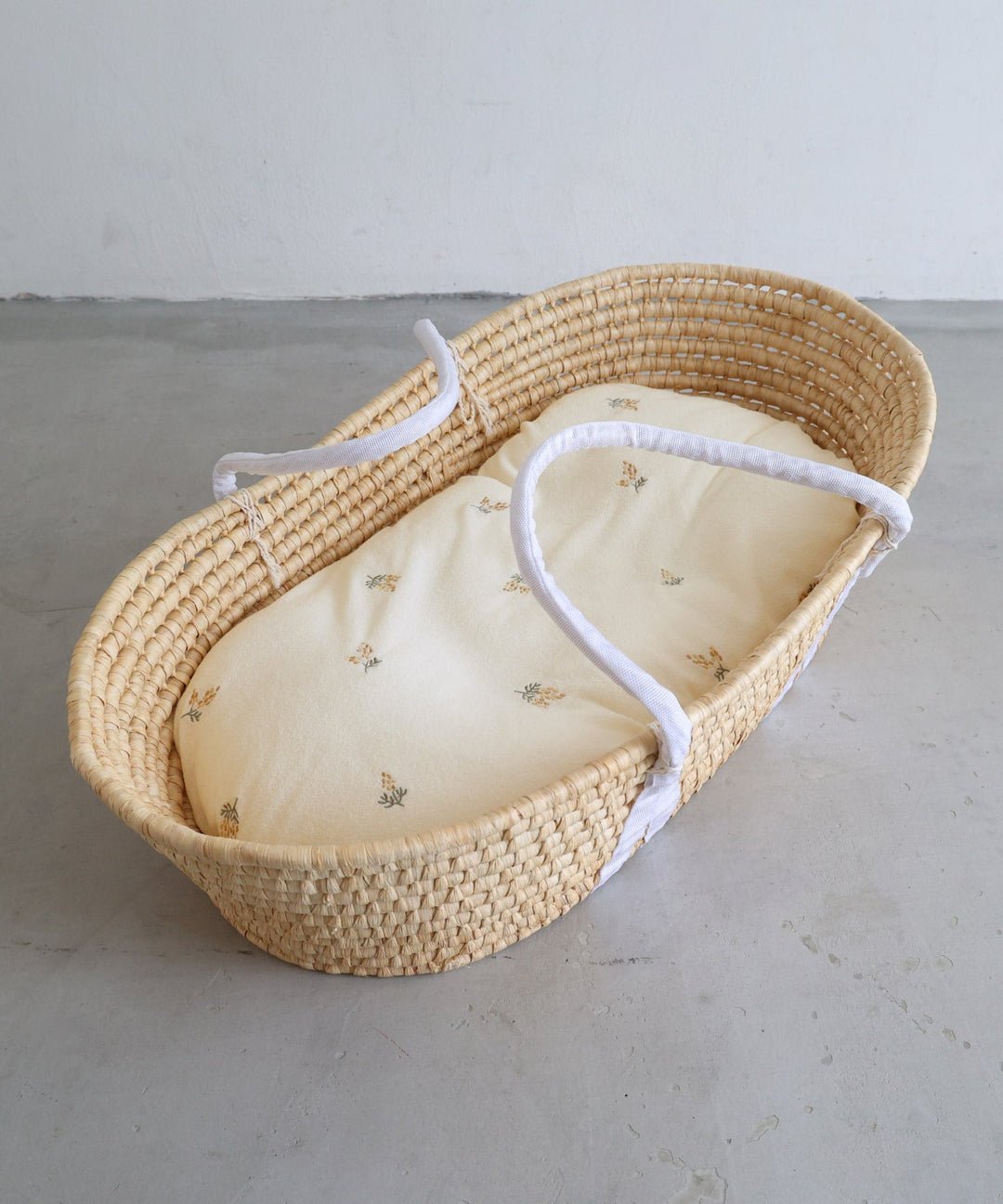 Moses basket + Baby lounger pillow (Pile fabric)