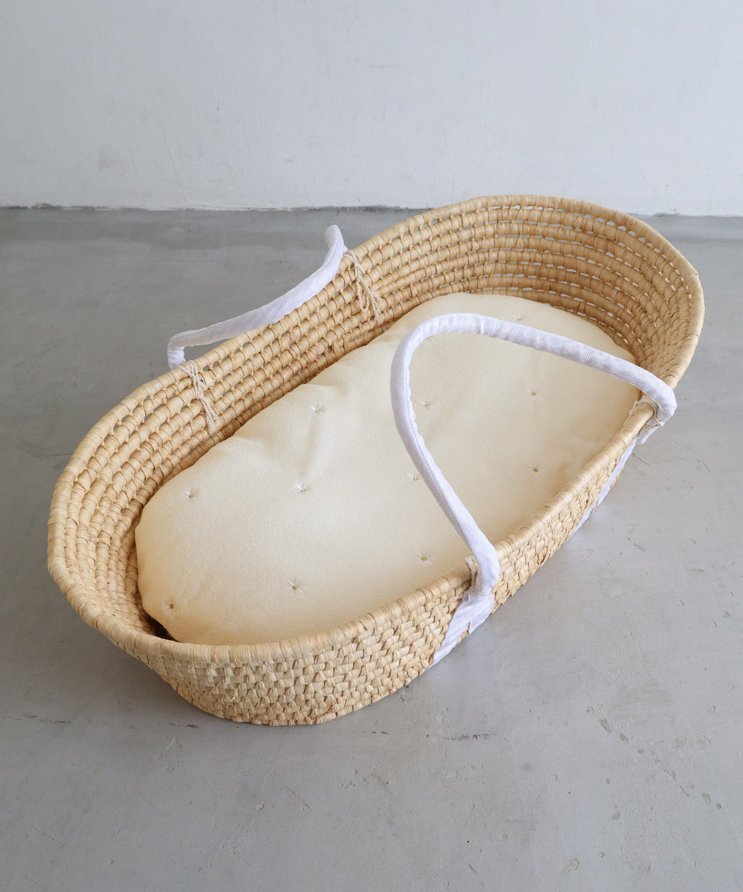 Moses basket + Baby lounger pillow (Pile fabric)