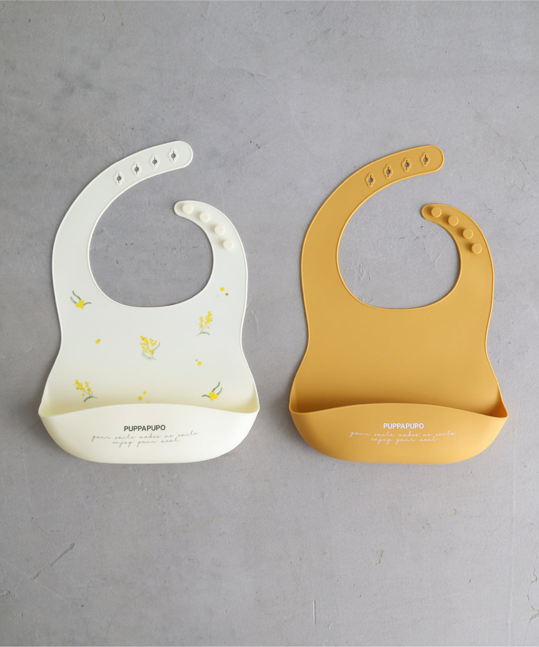 Silicone bib (2 pieces)