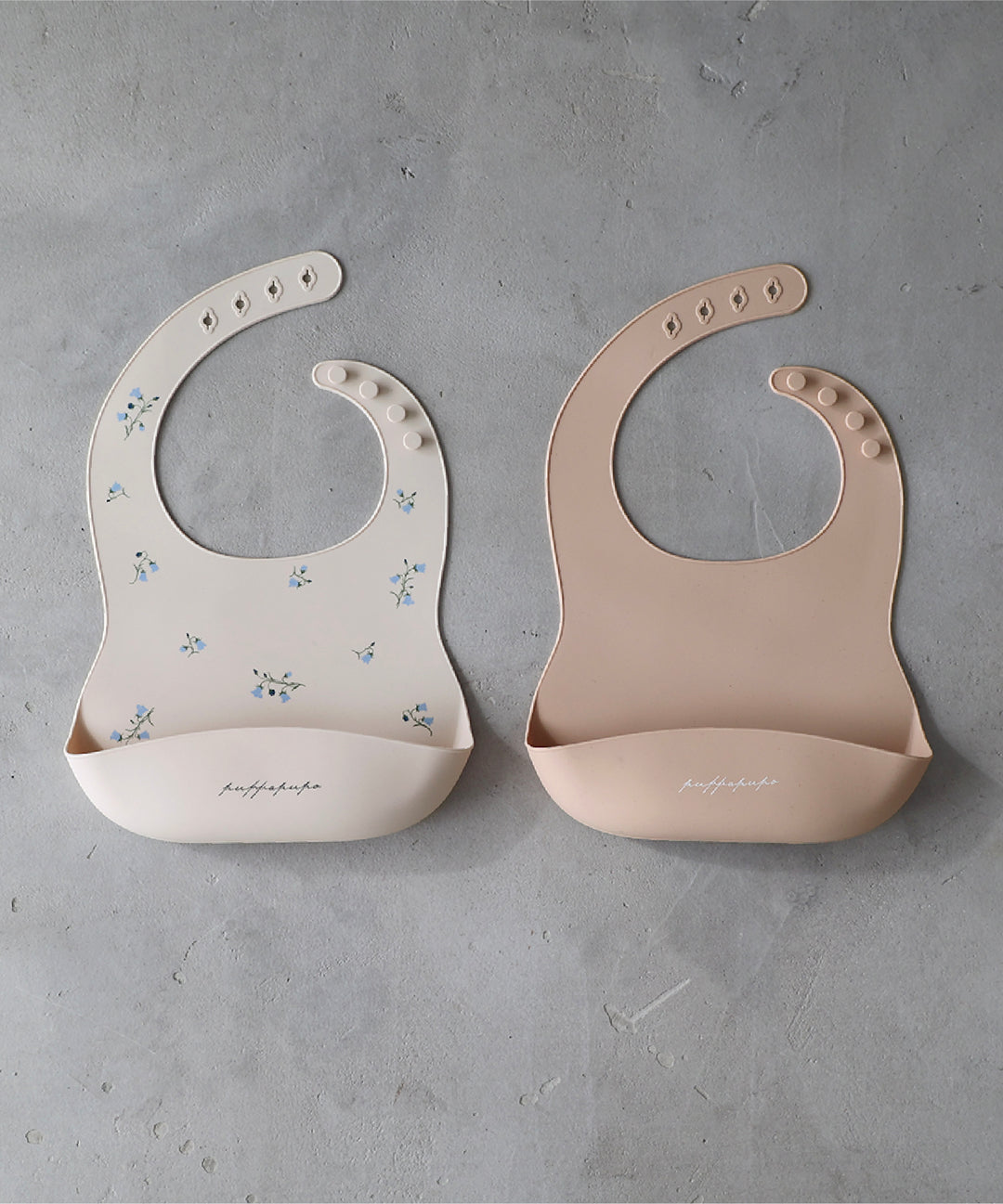 Silicone bib (2 pieces)