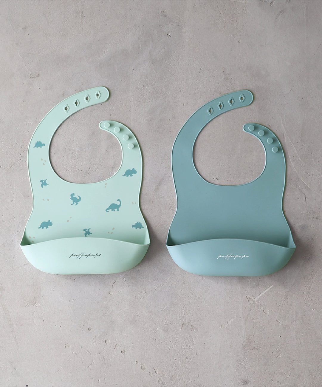 Silicone bib (2 pieces)