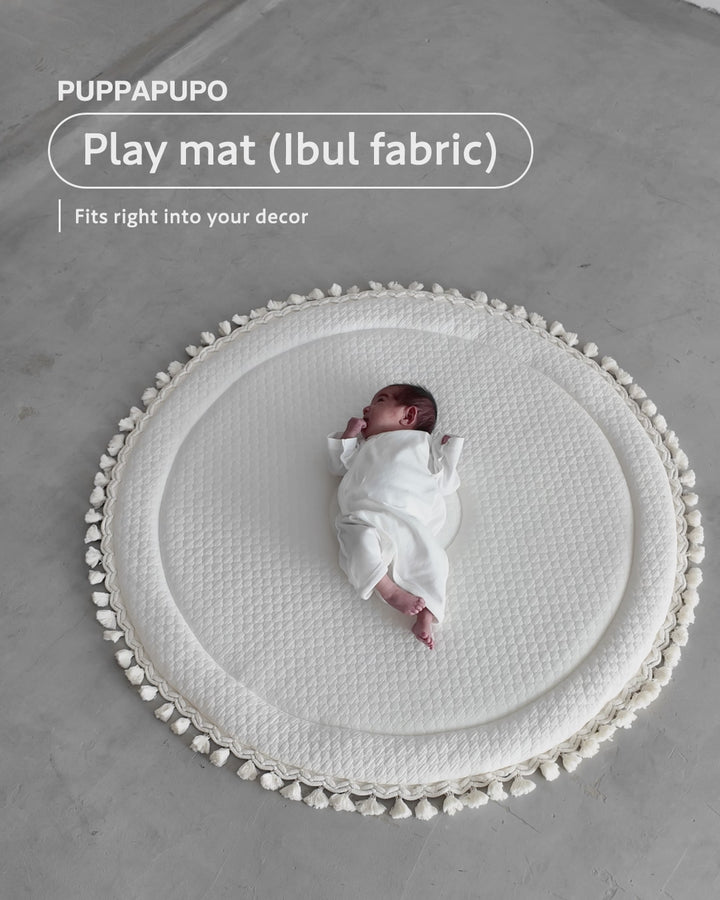 Playmat (Ibul fabric with Moroccan design)