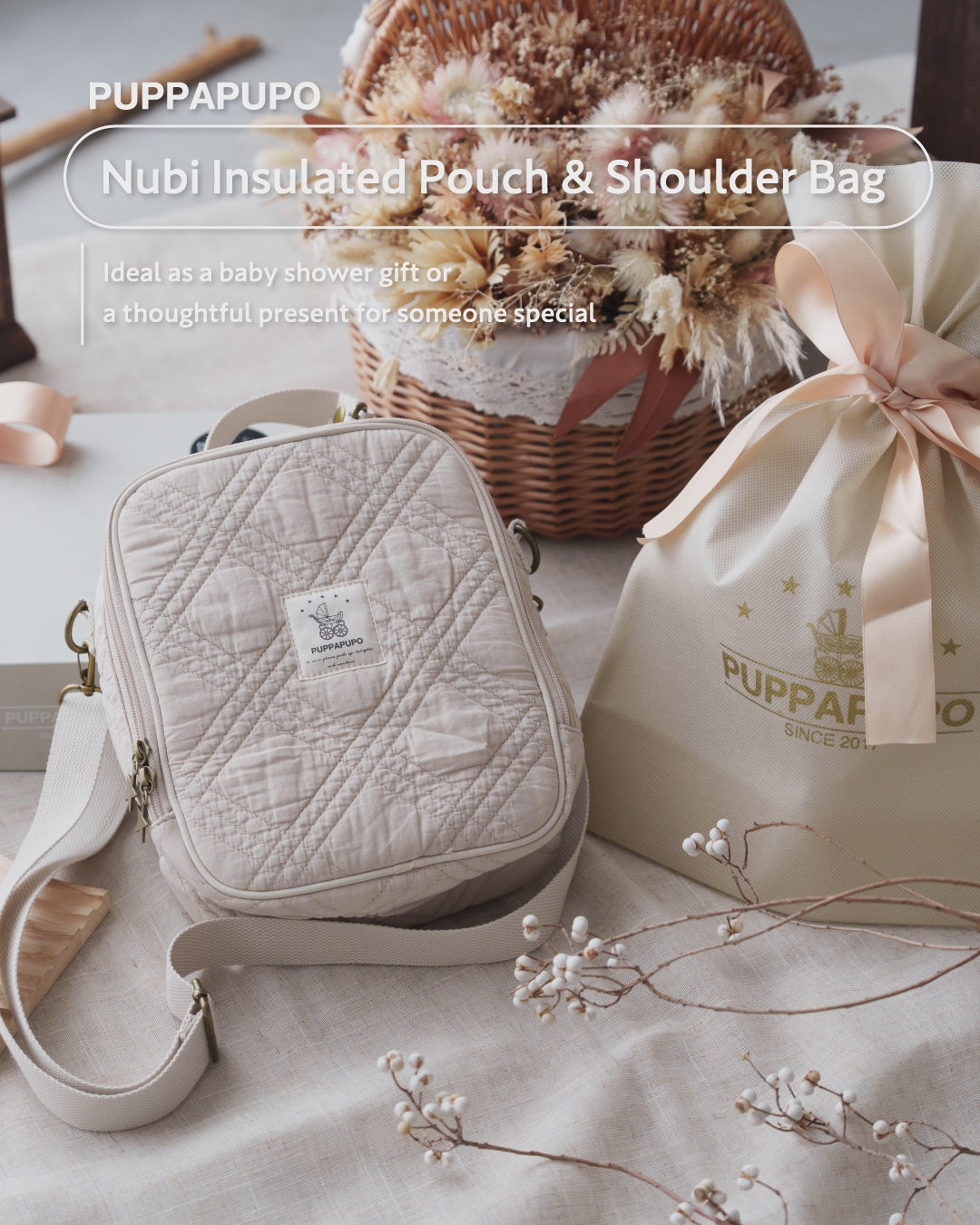 Nubi Insulated Pouch for Hot or Cold Items