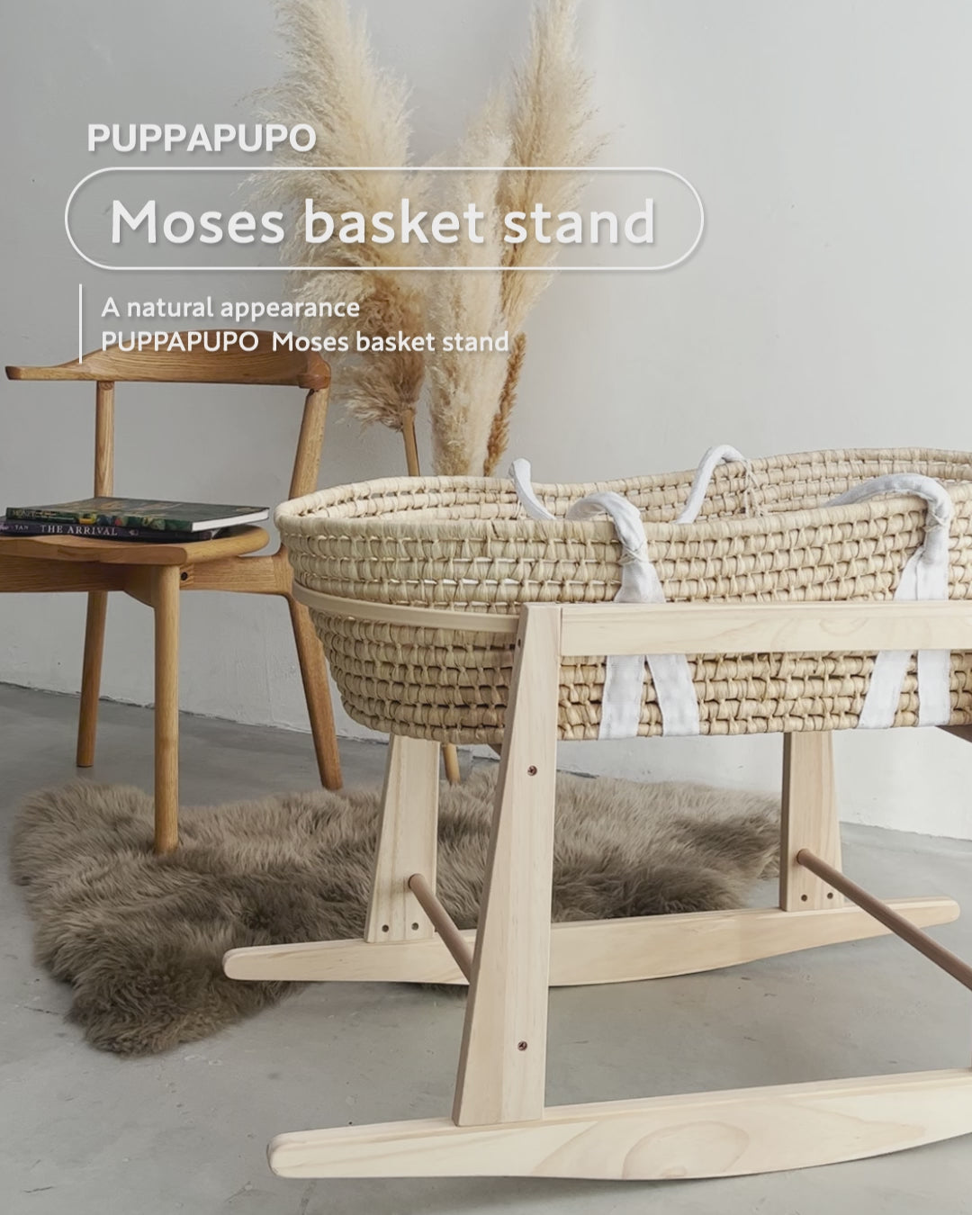 Moses basket stand