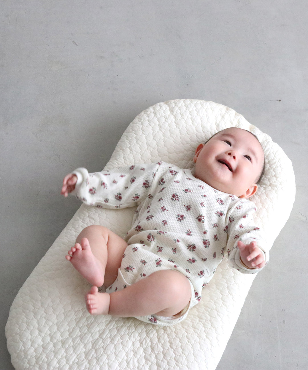 Baby Lounger Pillow (Ibul fabric with Moroccan design)