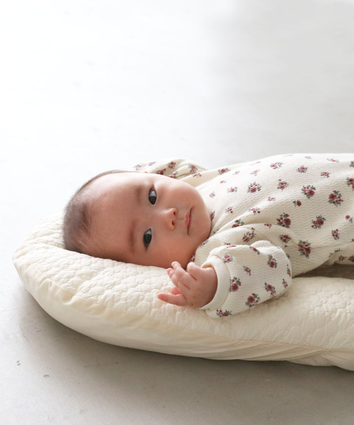 Baby Lounger Pillow (Ibul fabric with Moroccan design)