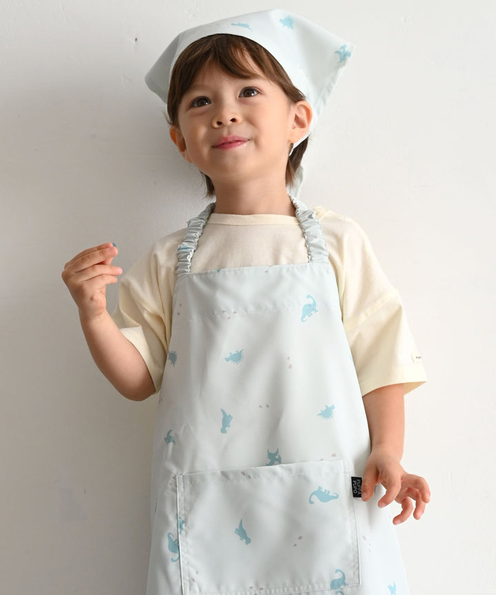 Kids apron 3-piece set