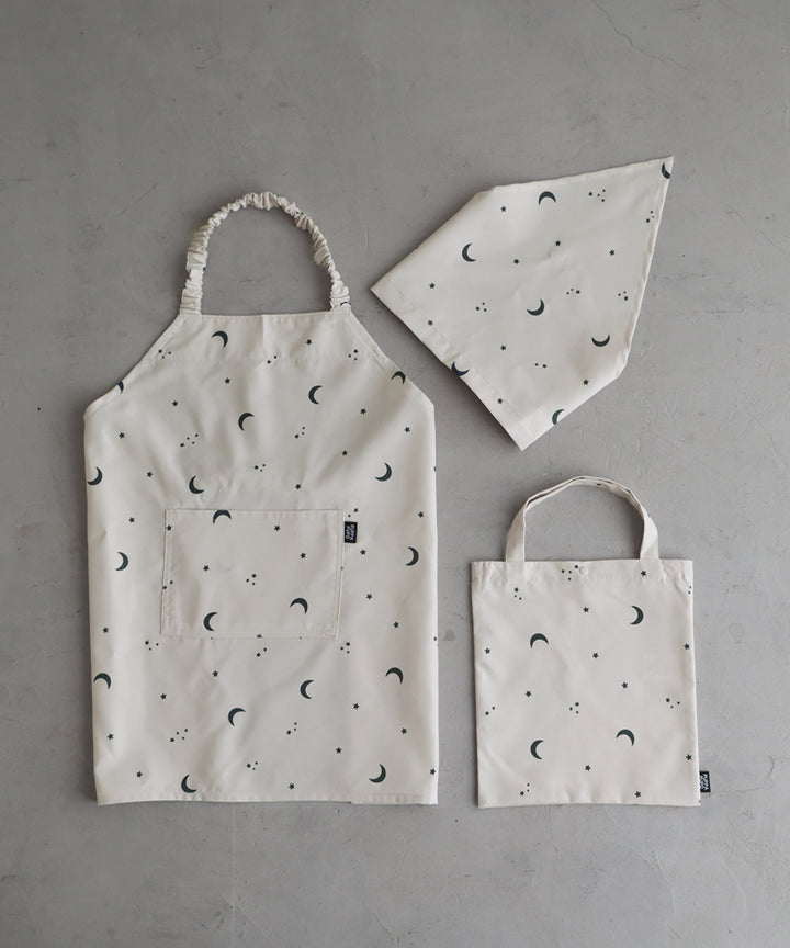 Kids apron 3-piece set