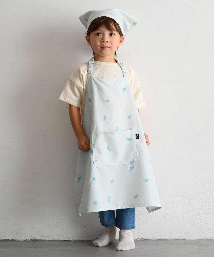 Kids apron 3-piece set