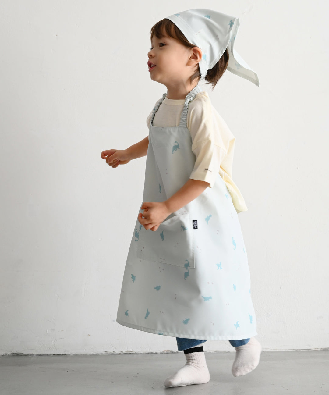 Kids apron 3-piece set