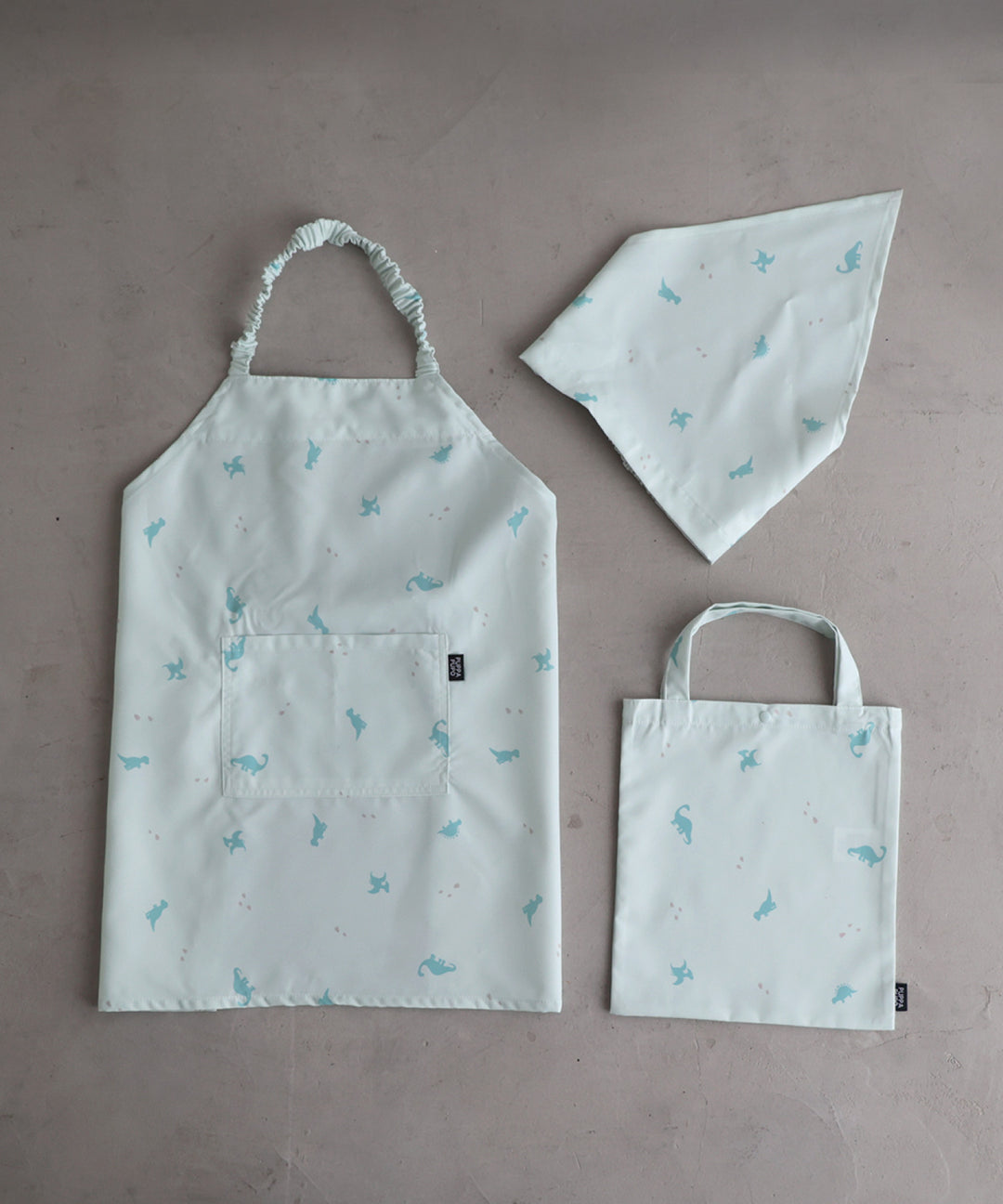 Kids apron 3-piece set