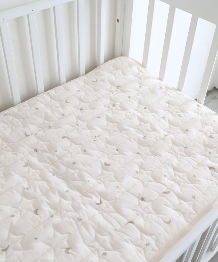 [Reversible] Baby Mattress Pad (Cooling fabric x Pile fabric)