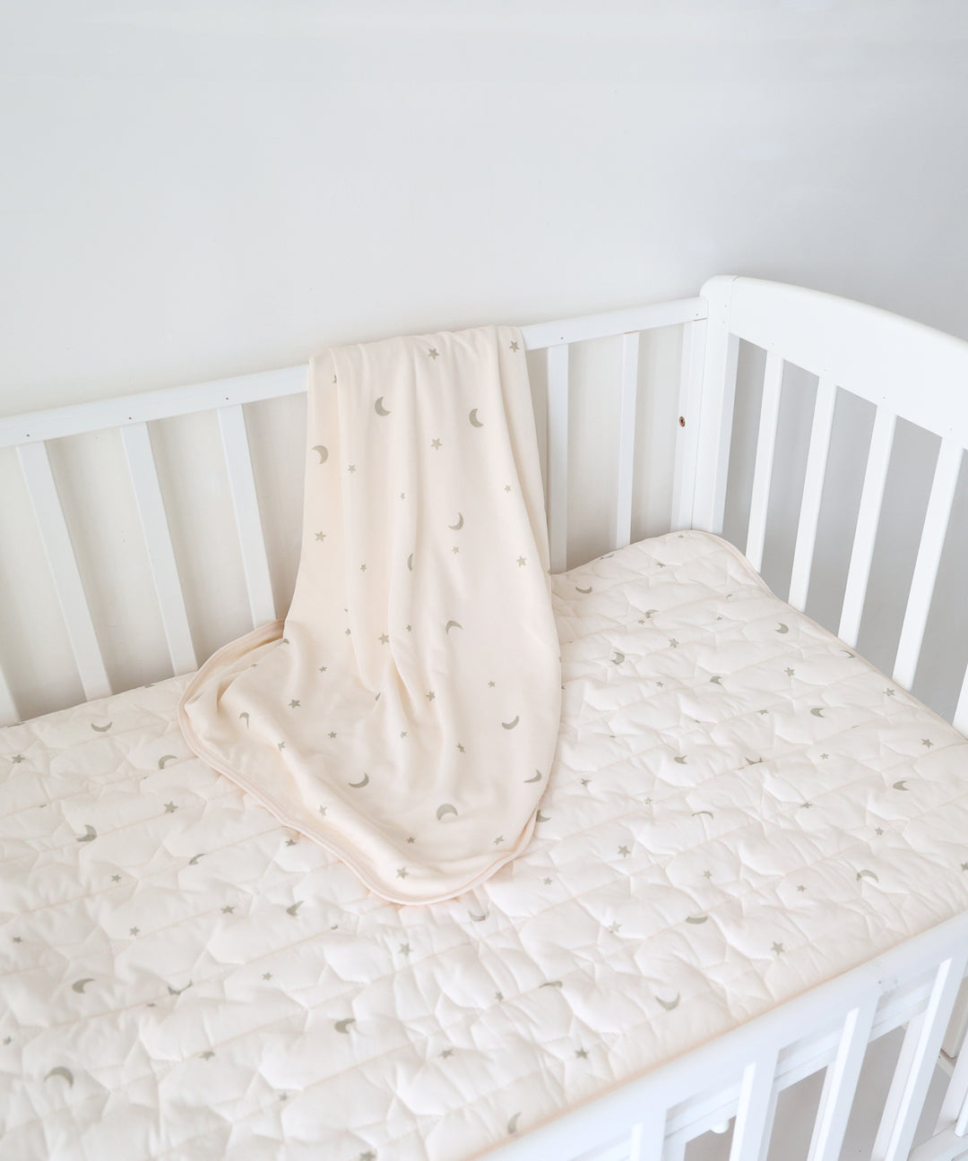 [Reversible] Baby Mattress Pad (Cooling fabric x Pile fabric)