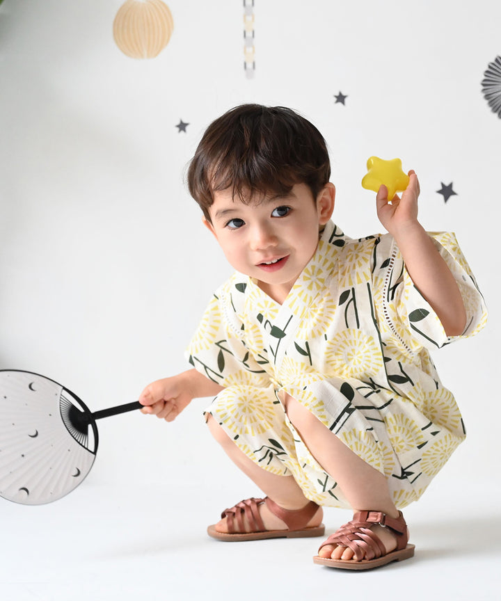 Boys Jinbei (Traditional Japanese Summer Wear)