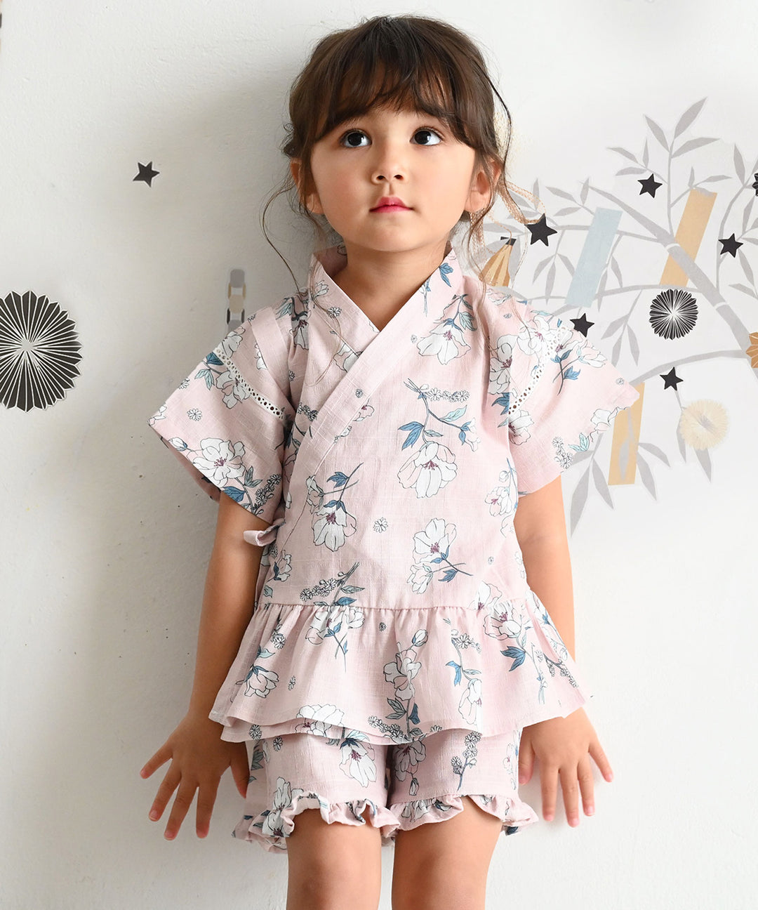 Girls Jinbei (Traditional Japanese Summer Wear)