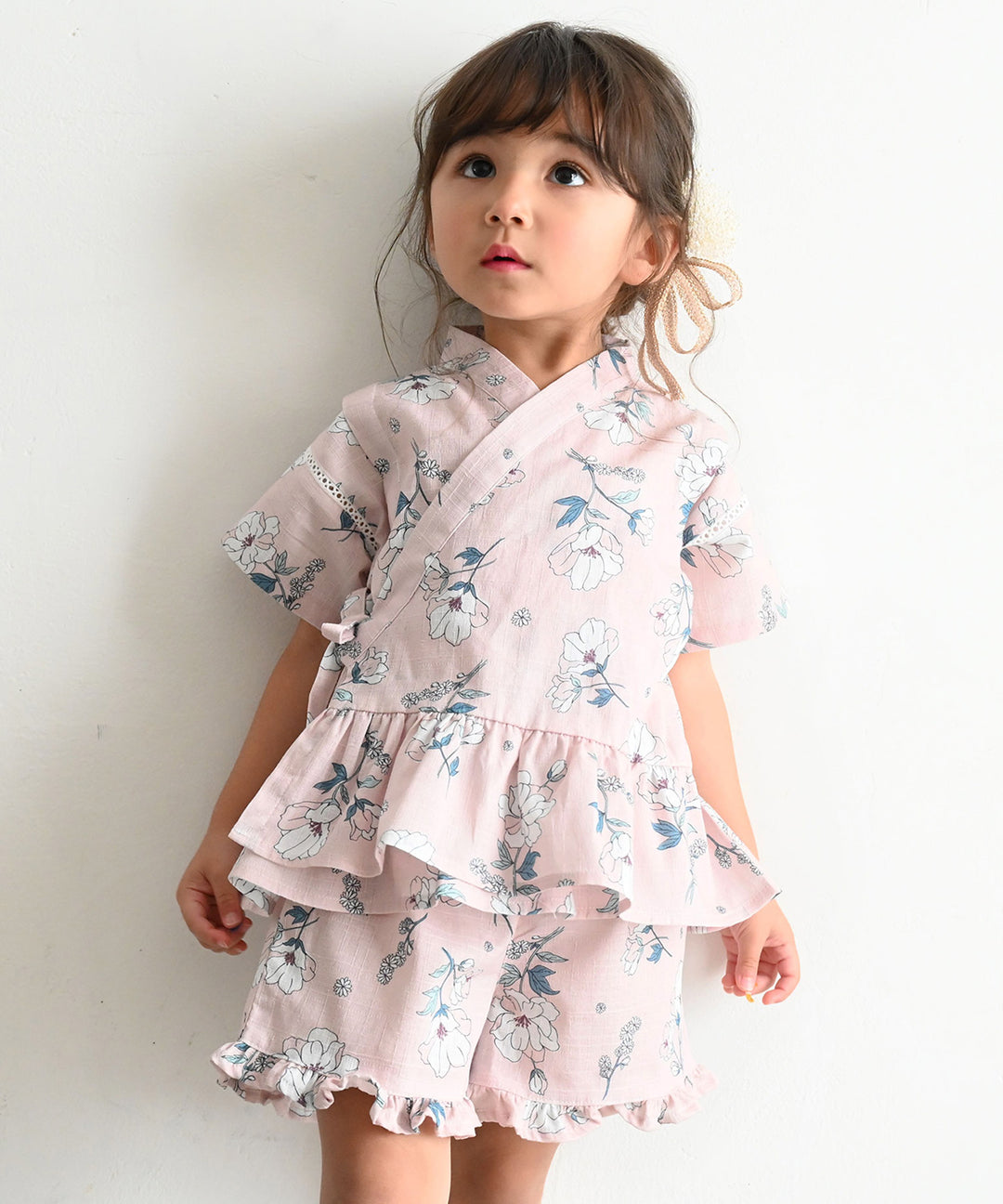 Girls Jinbei (Traditional Japanese Summer Wear)