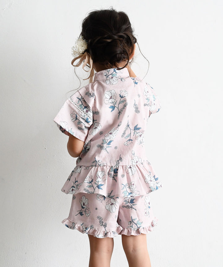 Girls Jinbei (Traditional Japanese Summer Wear)