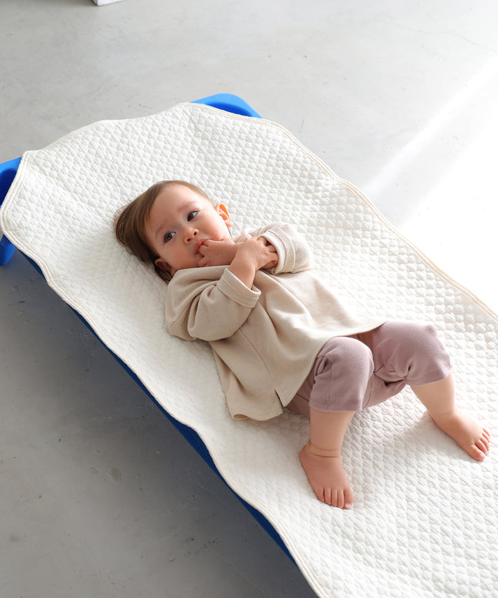 Nap cot sheet (Ibul fabric with Moroccan design)