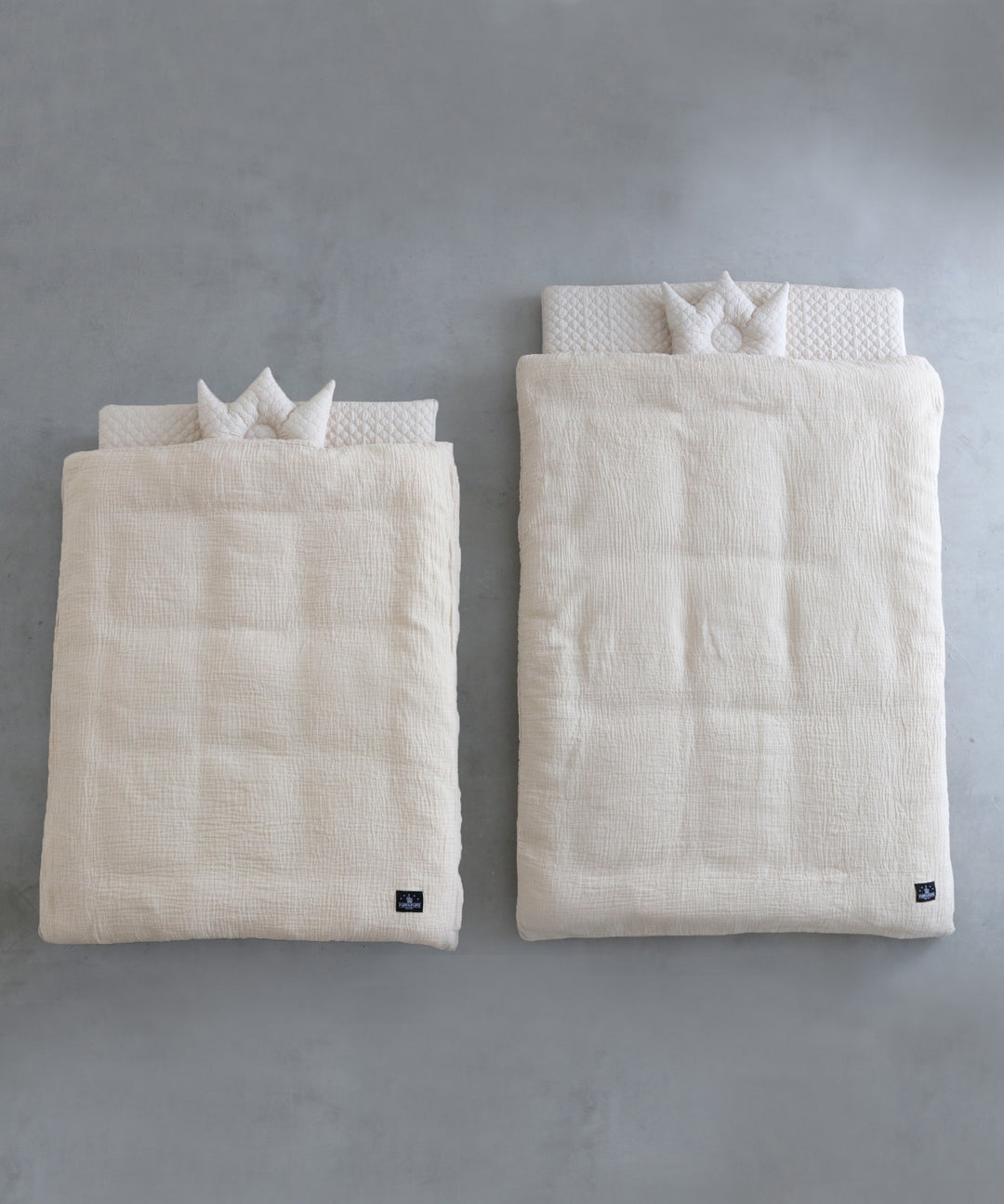可洗的婴儿蒲团套装（5个项目）迷你尺寸（摩洛哥设计）