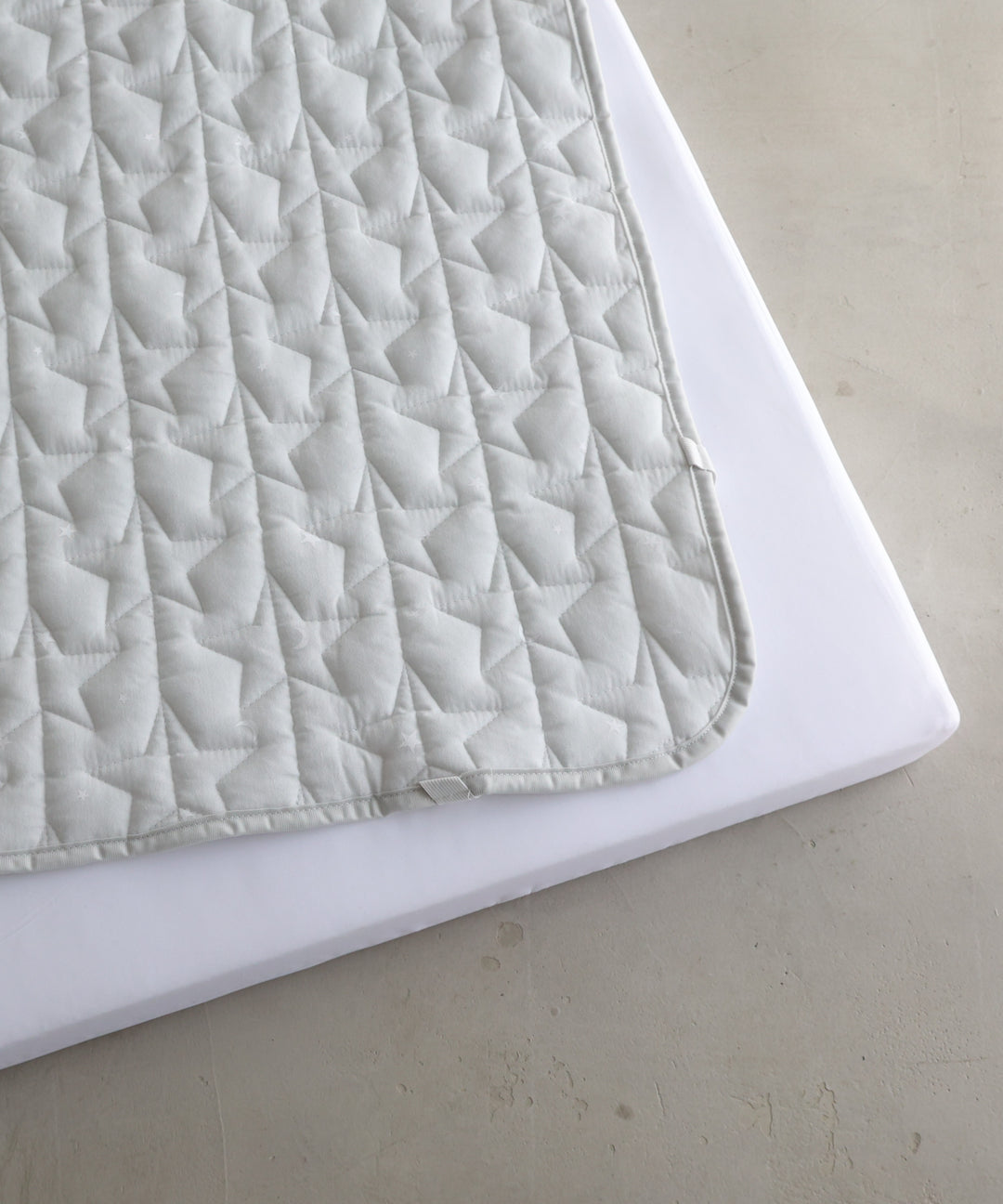 [Reversible] Baby Mattress Pad (Cooling fabric x Organic Gauze)