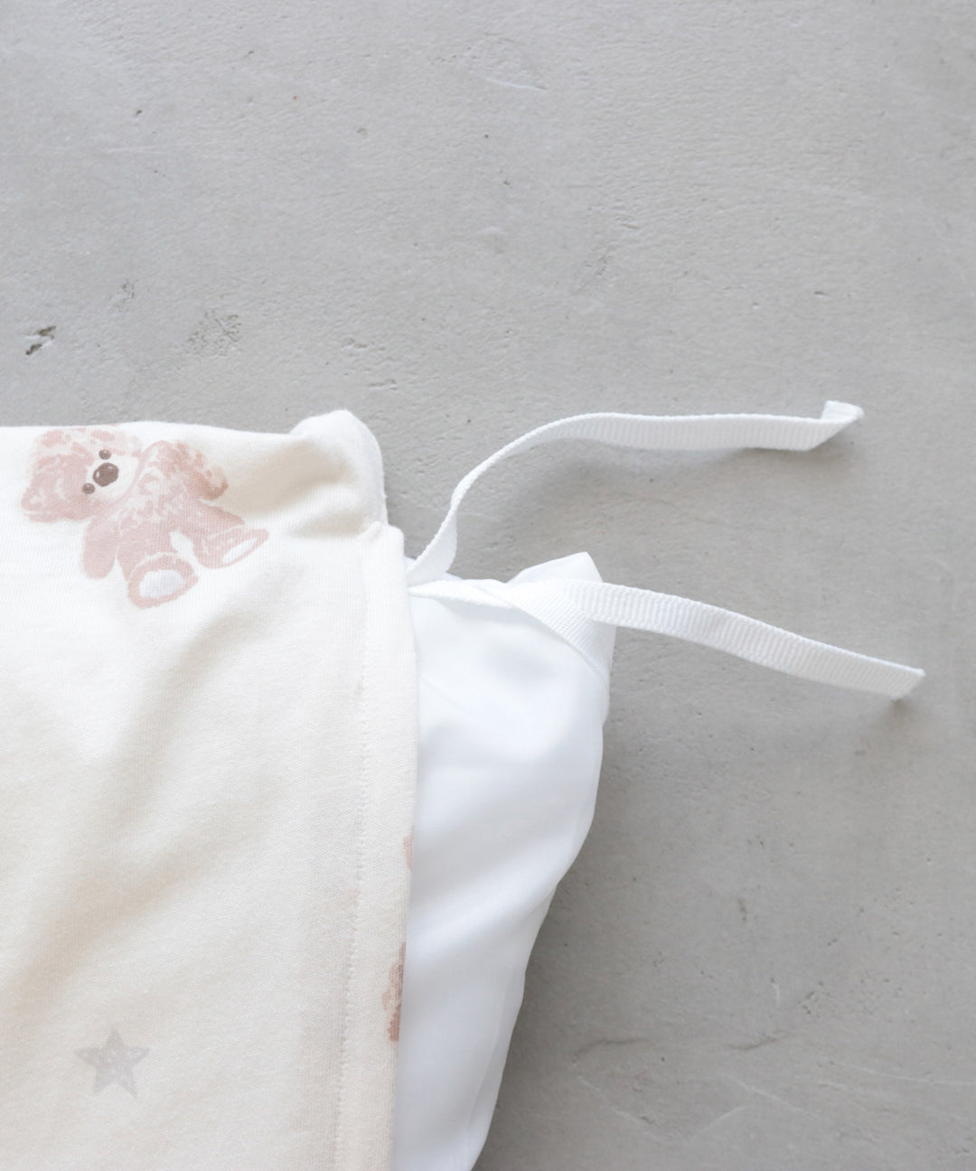 可洗的婴儿蒲团套装（5个项目）迷你尺寸（熊 /兔子）泽西针织